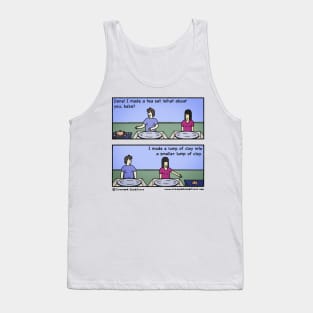 Throwing clay Tank Top